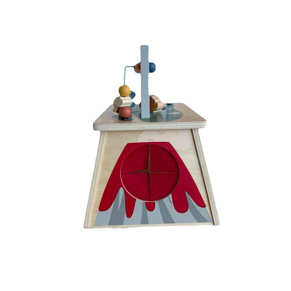 Jarod Dino Dinosaur Shape Sorter Wood Multi Activity Volcano (No Dino Shapes) - Picture 4 of 5